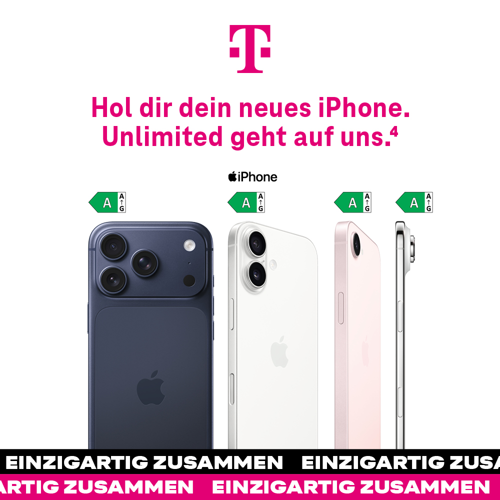 Neues iPhone, Unlimited geht auf uns